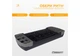 Степ-платформа 2-уровневая EasyFit EF-0540-GY Step-B, 68×28 см, высота 10–15 см, черно-серая — для фитнеса и аэробики - изображение 2