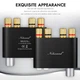 Підсилювач потужності Nobsound NS-10G 2.0-канальний (50Вт+50Вт) Bluetooth 5.0-100W HiFi аудіо міні цифровий підсилювач із блоком живлення ЦАП TPA3116 Black - зображення 4