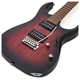 Электрогитара CORT X100 (Open Pore Black Cherry Burst) - изображение 2