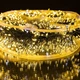 Гірлянда-нитка Роса Хвойна лапа 50 м 1500 LED, Світлодіодна новорічна гірлянда на гнучкому мідному дроті із зеленою оболонкою для ялинки, вікон, фотозон та святкового декору дому, Жовтий - изображение 3