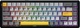 Клавиатура Ajazz AK680 MAX Magnetic switches Black Gray Yellow (AK680-M-BGY-AW) - изображение 1