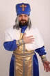 Карнавальный костюм мужской "Святой Николай" размер М, L Синий - изображение 3
