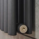 Вертикальный радиатор Ellipse Double 600х1800-10 (50 мм), anticor, черный муар (02-245133-6018) - изображение 5