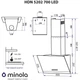 Вытяжка Minola HDN 5202 WH/INOX 700 LED - изображение 14