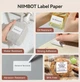 Термоетикетки Niimbot 40*60мм 125 шт White For B1/B21/B3S/B31 (White) - изображение 4