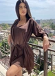 Комплект домашний женский халат и ночная рубашка Onora Collection S-M шоколад - изображение 2