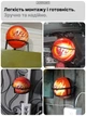 Автоматический самосрабатывающий порошковый огнетушитель шар AFO Fire Ball 0.5 кг огнетушители порошковые для дома квартиры авто офиса АВСЕ автономная система пожаротушения для тушения пожара в автомобиль машину + подставка крепление - изображение 9