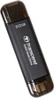 Портативний SSD 512GB USB 3.1 Gen 2 Type-A + Type-C ESD310 Чорний Transcend (2000003389414) - зображення 2