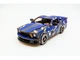 Деревянный 3D конструктор Muscle car GT, Puzzleоk (Puz-00642), 162 деталей (синяя) - изображение 6