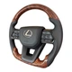 Анатомический руль для Lexus LX470, GX470. В сборе. Логотип – хром. - изображение 3