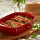 Форма для запекания Emile Henry 0,7 л 22x14,5 см керамическая красная (349649) - изображение 4