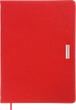 Еженедельник датированный 2026 (A4, гибкая обложка, красный) Buromax Salerno BM.2781-05 - изображение 1