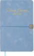 Еженедельник датированный 2026 (A5, гибкая обложка, голубой) Buromax Velour BM.2710-14 - изображение 1
