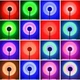 Лампа LED для селфи еффект солнца лампа заката RGB + пульт F-20 SUNSET LAMP - изображение 2