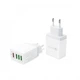Мережевий зарядний пристрій XoKo QC-405 4 USB 6.2A White - изображение 3