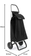 Сумка-візок Rolser Saquet LN 2 Negro (SAQ055-1023) - зображення 6