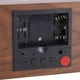 Деревянные светодиодные часы с беспроводной зарядкой UFT Wood Wireless clock Brown (UFTWWclockb) - изображение 6