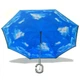 Зонт наоборот раскладной с облаками UFT Umbrella Sky U2 - изображение 3