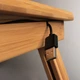 Бамбуковый столик подставка для ноутбука 19" MLT Home Zen 29 с активным охлаждением регулировкой высоты и наклона - изображение 5