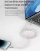 Кабель Type-C to Lightning 20Вт, 1.2м VOKAMO SC4 серия Luxlink - изображение 2