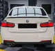 Спойлер AD_Plastik BMW 3 Series F30 M3 F80 M Performance Style чорний глянсовий (В-76) - зображення 8