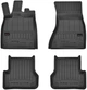 Автомобільні килимки поліки в салон Frogum 3D для Audi A6 4 C7 11-18 Ауді А6 чорні SO0627 - зображення 1