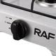 Газова плита RAF R.8032 настільна на 1 конфорку таганок для балонного газу LPG компактна портативна плита з поворотними перемикачами емальована варильна поверхня кухонна плита для дачі дому кемпінгу туристична модель - изображение 5