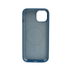 Защитный чехол-накладка Cosmic Silicone Case Magnetic для Apple iPhone 15 Azure (SilMag15-24) - изображение 2