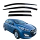 Дефлекторы окон ветровики HYUNDAI i30 12-17 4шт CLOVER Хендай ай 30 АМ0022726 - изображение 1