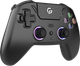 Бездротовий геймпад із зарядною станцією GamePro GPS20BDOC 2.4G/BT 5.1/USB (PS5/Switch/PS/PC/iOS/Android) RGB Black - зображення 2
