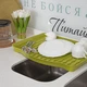 Сушка для посуды MBM HOME DR-01 GREEN зеленая - изображение 2