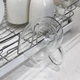 Сушарка для посуду з органайзером MBM HOME DR-02 WHITE біла - зображення 4