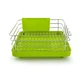 Сушарка для посуду з органайзером MBM HOME DR-02 GREEN зелена - зображення 8