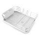 Сушарка для посуду з органайзером MBM HOME DR-02 WHITE біла - зображення 10