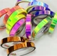 Обмотка обруча Tuloni Holographic Tape 1.5 см х 33 м лайм - изображение 3