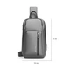 Сумка с одной лямкой Mark Ryden Brad MR7808 Gray - изображение 5