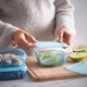 Контейнер для харчових продуктів IKEA PRUTA (3 штуки) пластик 0,6 літра - зображення 3