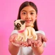 Інтерактивне цуценя Грайливий Мопс PETS ALIVE 9530SQ1-4 ходить веляє хвостиком - зображення 2