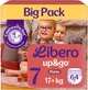 Подгузники-трусики Libero Up&Go 17+ кг Размер 7 64 шт (7322542600474) - изображение 1