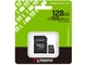 Карта пам'яті Kingston 128 GB microSDXC Canvas Select Plus Gen3 + SD-Adapter SDCS3/128GB - изображение 3