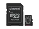 Карта пам'яті Kingston 64 GB microSDXC Canvas Select Plus Gen3 + SD-Adapter SDCS3/64GB - изображение 1