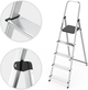 Алюмінієва одностороння драбина ModernHome by Multistore 5 сходинок складна з платформою WK4026-5 (5905817009268) - зображення 5