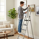 Алюмінієва одностороння драбина ModernHome by Multistore 5 сходинок складна з платформою WK4026-5 (5905817009268) - зображення 7