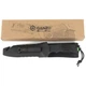 Нож "Ganzo G8012V2-BK" чёрный (G8012V2-BK) с паракордом (A-016404) - изображение 6