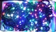 Гирлянда нить светодиодная 300 LED теплый свет с эффектом флеш на черном проводе для праздничного декора дома 30 метров - изображение 2
