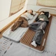 Матрац туристичний надувний одномісний Naturehike CNK2450WS035, 198х68х9.5 см, коричневий із вбудованою помпою для надування - изображение 3