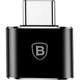 Адаптер-переходник Baseus USB Female To Type-C Male, Black (CATOTG-01) - изображение 2