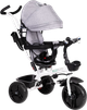 Rowerek trójkołowy EcoToys z obracanym siedziskiem 360° JM-322 Szary (5903769974238) - obraz 1
