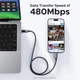 Кабель Ugreen L509 Uno USB-C to USB-C 100W PD Fast Charging Cable 2m Black (UGR-35512) - изображение 6