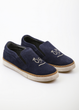 Слипоны BRONI 35 Темно-синий (BRN-1137-Navy-blue) - изображение 1